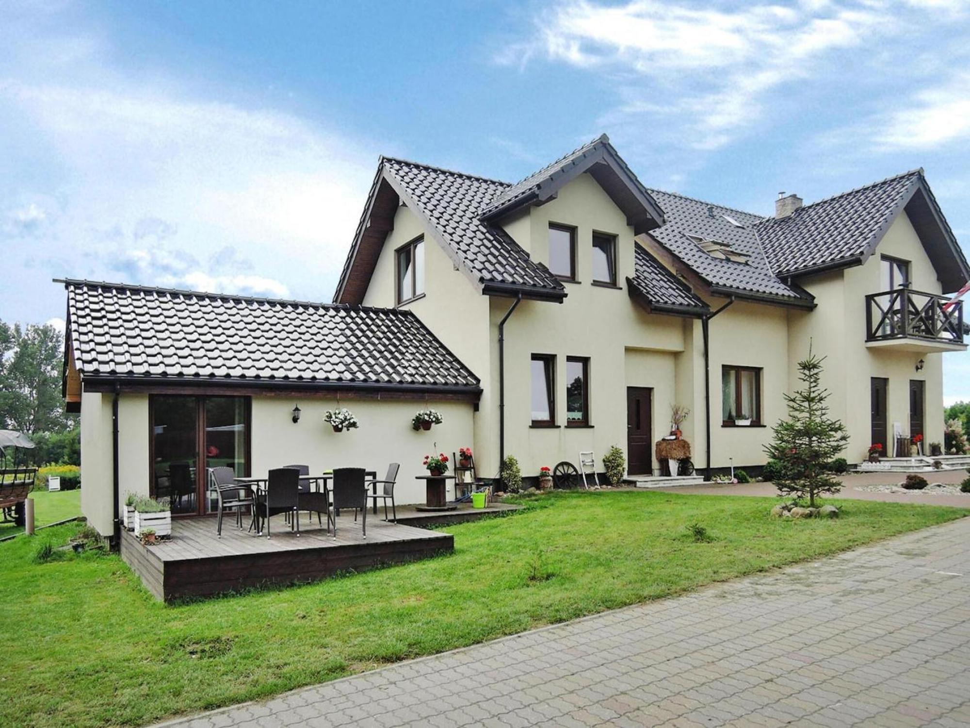 Semi-Detached Big House For 16 Persons By The Lake In Troszyn Экстерьер фото